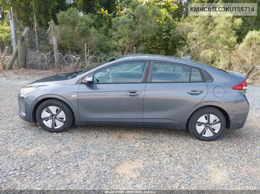 2019 HYUNDAI IONIQ VIN KMHC65LC3KU155714 — фото 19