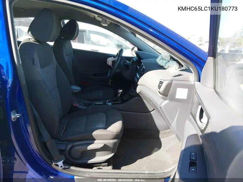 2019 HYUNDAI IONIQ VIN KMHC65LC1KU180773 — фото 5