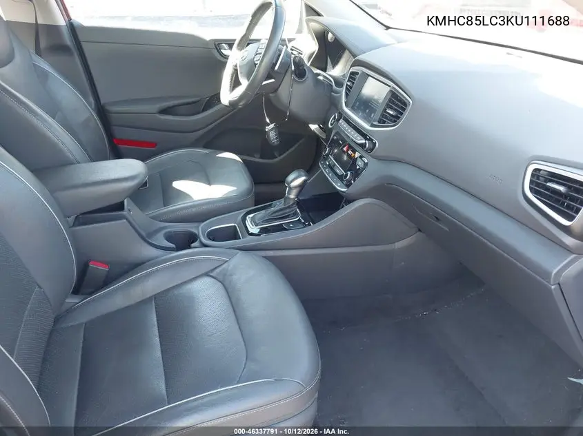 2019 HYUNDAI IONIQ VIN KMHC85LC3KU111688 — фото 5