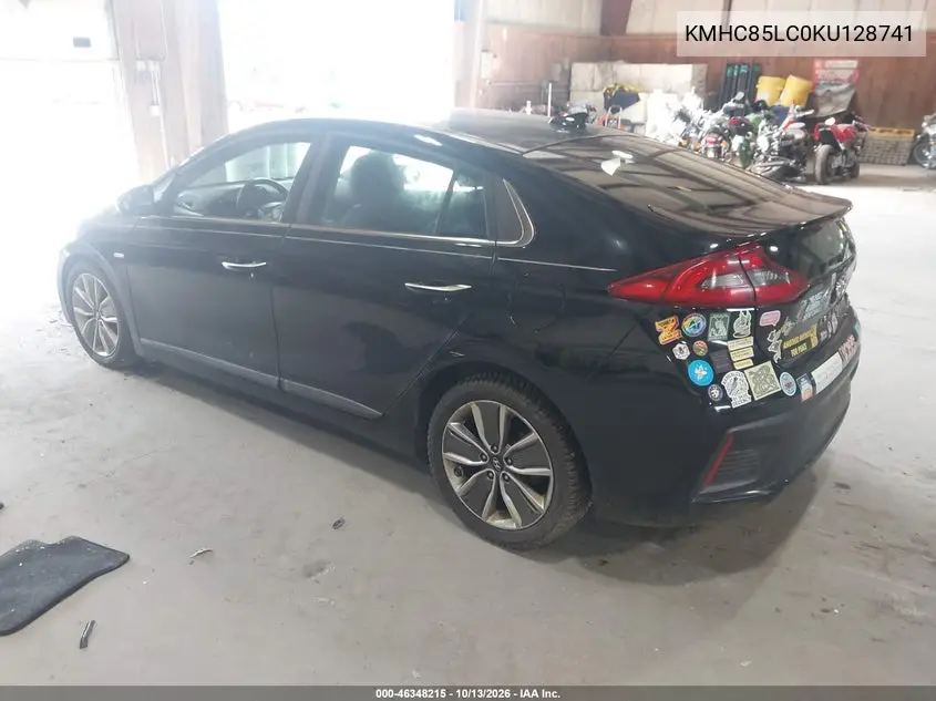 2019 HYUNDAI IONIQ VIN KMHC85LC0KU128741 — фото 3