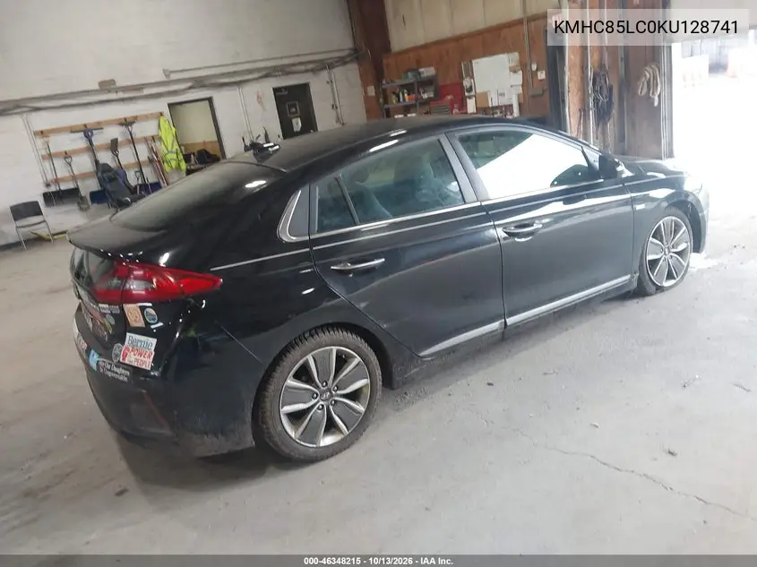 2019 HYUNDAI IONIQ VIN KMHC85LC0KU128741 — фото 4