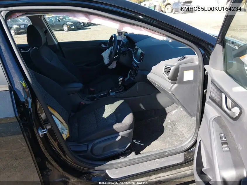 2019 HYUNDAI IONIQ VIN KMHC65LD0KU164234 — фото 5
