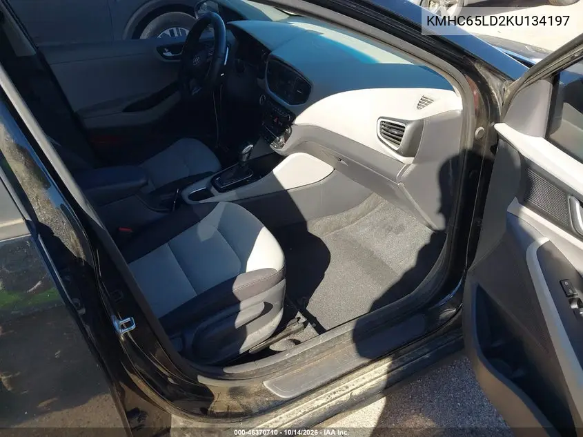 2019 HYUNDAI IONIQ VIN KMHC65LD2KU134197 — фото 5