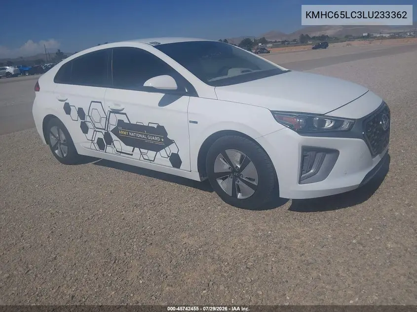 HYUNDAI IONIQ 2020, VIN KMHC65LC3LU233362
