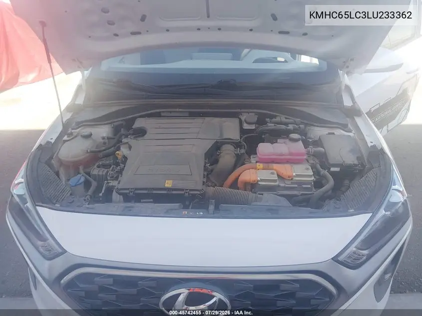 2020 HYUNDAI IONIQ VIN KMHC65LC3LU233362 — фото 10