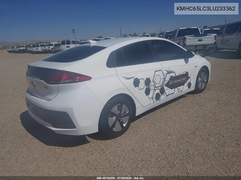 2020 HYUNDAI IONIQ VIN KMHC65LC3LU233362 — фото 4