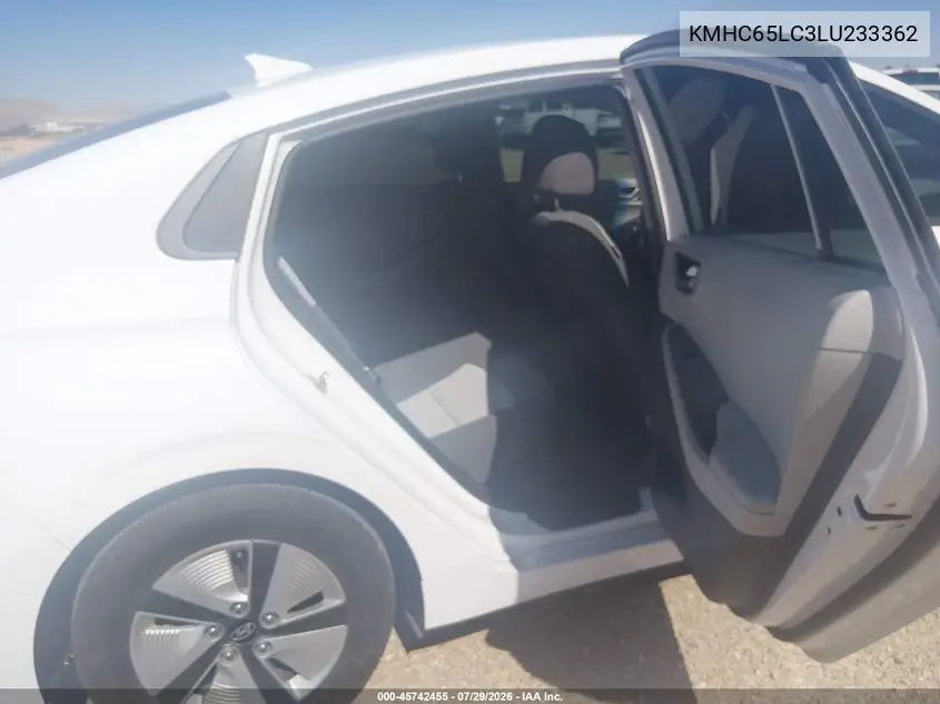 2020 HYUNDAI IONIQ VIN KMHC65LC3LU233362 — фото 8