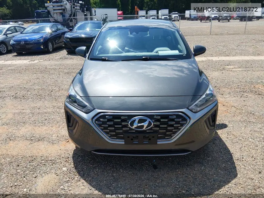 2020 HYUNDAI IONIQ VIN KMHC65LC2LU218772 — фото 12