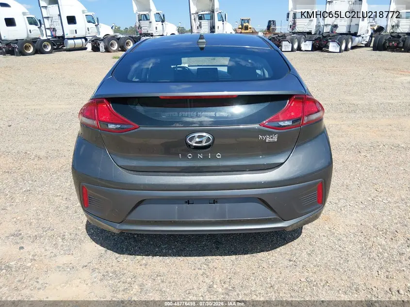 2020 HYUNDAI IONIQ VIN KMHC65LC2LU218772 — фото 16