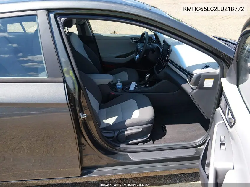 2020 HYUNDAI IONIQ VIN KMHC65LC2LU218772 — фото 5