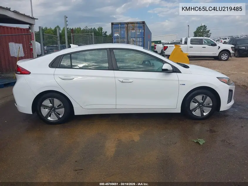 2020 HYUNDAI IONIQ VIN KMHC65LC4LU219485 — фото 19