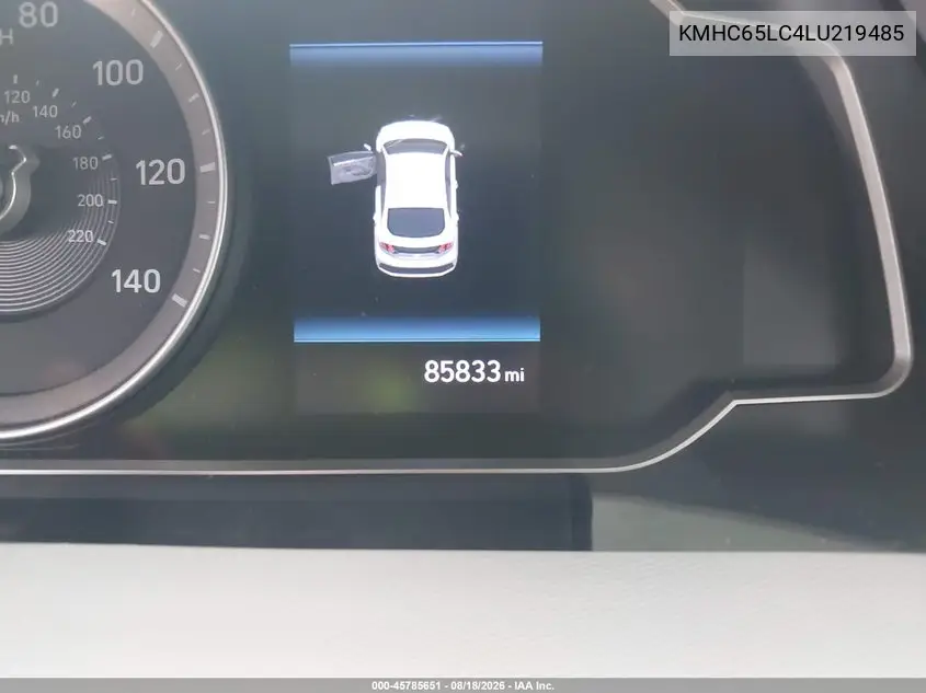 2020 HYUNDAI IONIQ VIN KMHC65LC4LU219485 — фото 21