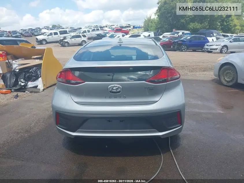 2020 HYUNDAI IONIQ VIN KMHC65LC6LU232111 — фото 21