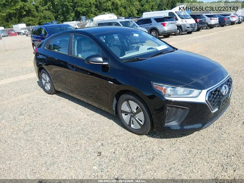 HYUNDAI IONIQ 2020, VIN KMHC65LC3LU220143