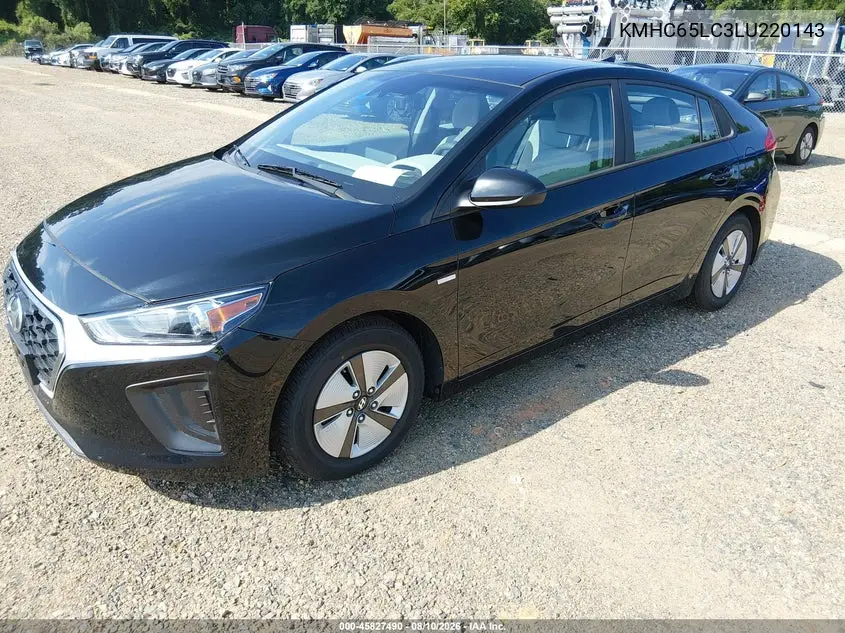 2020 HYUNDAI IONIQ VIN KMHC65LC3LU220143 — фото 2
