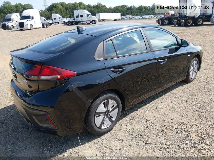 2020 HYUNDAI IONIQ VIN KMHC65LC3LU220143 — фото 4