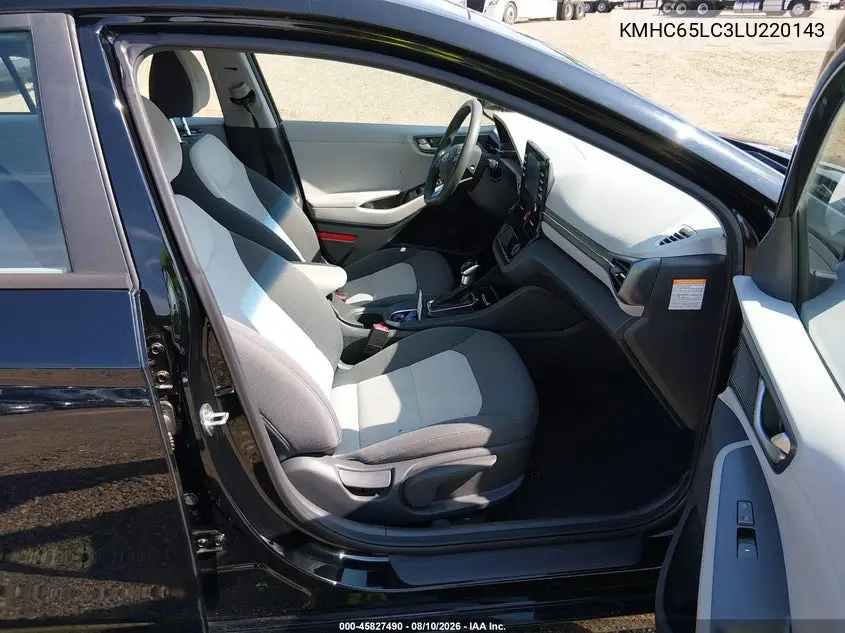 2020 HYUNDAI IONIQ VIN KMHC65LC3LU220143 — фото 5