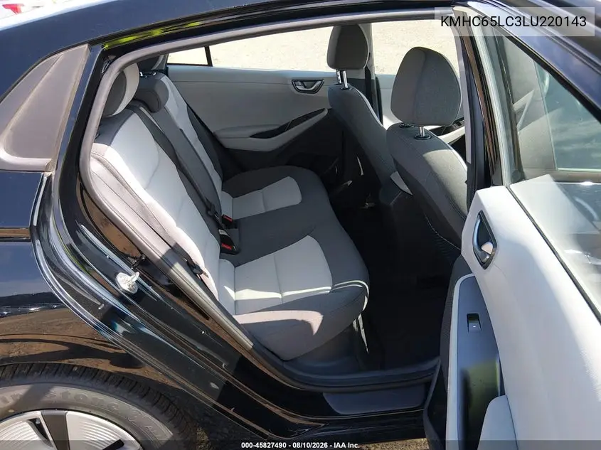 2020 HYUNDAI IONIQ VIN KMHC65LC3LU220143 — фото 8