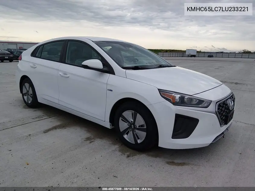 HYUNDAI IONIQ 2020, VIN KMHC65LC7LU233221