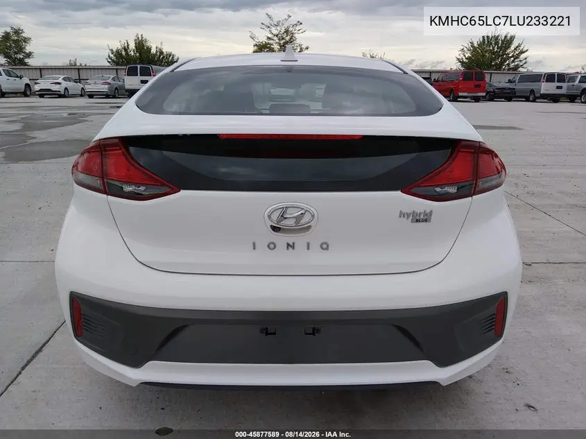 2020 HYUNDAI IONIQ VIN KMHC65LC7LU233221 — фото 17
