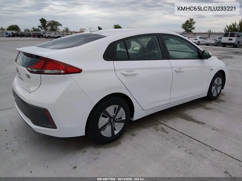 2020 HYUNDAI IONIQ VIN KMHC65LC7LU233221 — фото 4