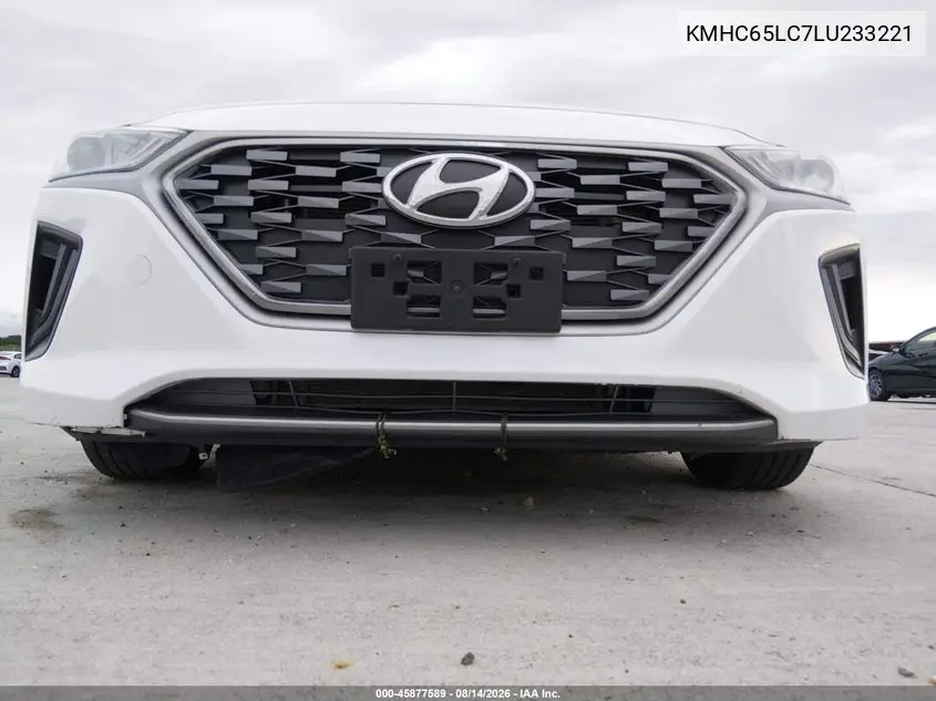 2020 HYUNDAI IONIQ VIN KMHC65LC7LU233221 — фото 6