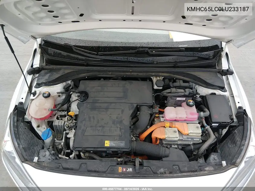 2020 HYUNDAI IONIQ VIN KMHC65LC0LU233187 — фото 10