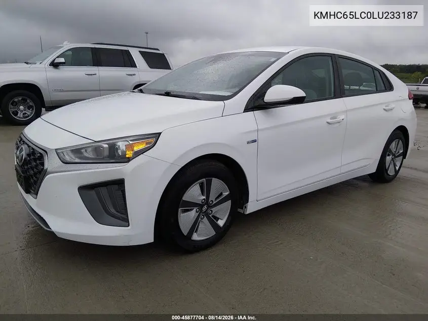 2020 HYUNDAI IONIQ VIN KMHC65LC0LU233187 — фото 2