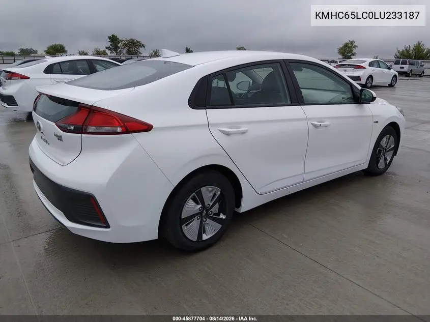 2020 HYUNDAI IONIQ VIN KMHC65LC0LU233187 — фото 4