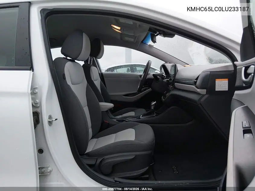 2020 HYUNDAI IONIQ VIN KMHC65LC0LU233187 — фото 5