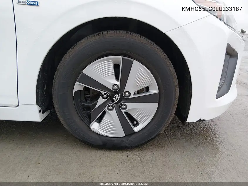 2020 HYUNDAI IONIQ VIN KMHC65LC0LU233187 — фото 6