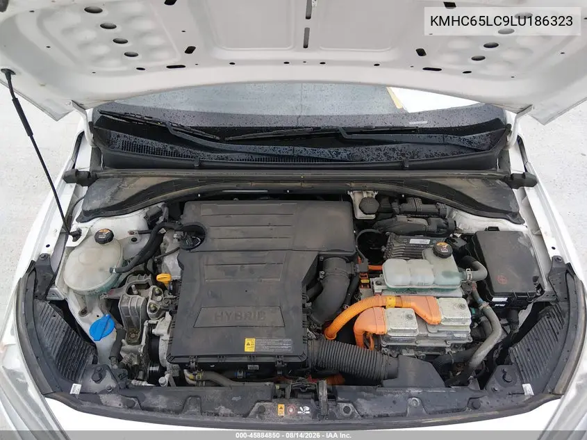 2020 HYUNDAI IONIQ VIN KMHC65LC9LU186323 — фото 10