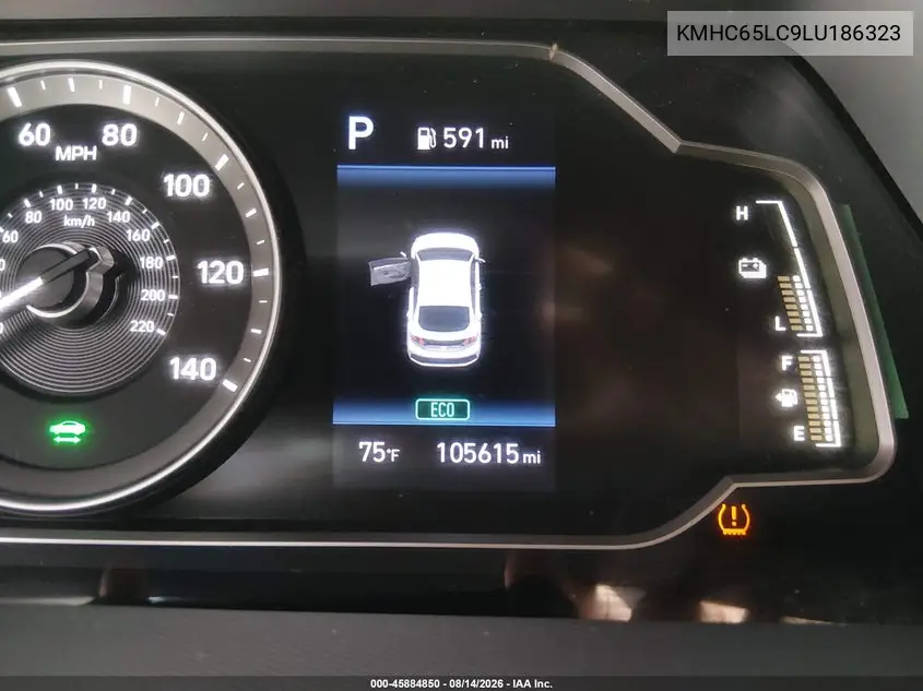 2020 HYUNDAI IONIQ VIN KMHC65LC9LU186323 — фото 17