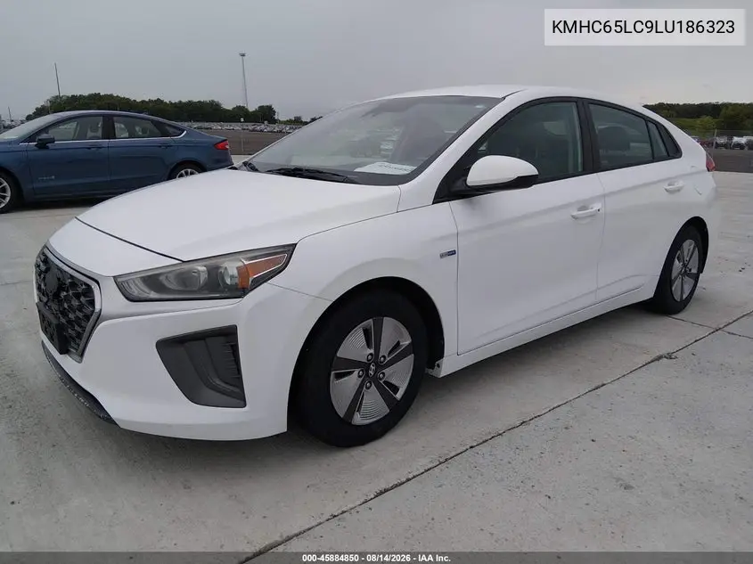 2020 HYUNDAI IONIQ VIN KMHC65LC9LU186323 — фото 2