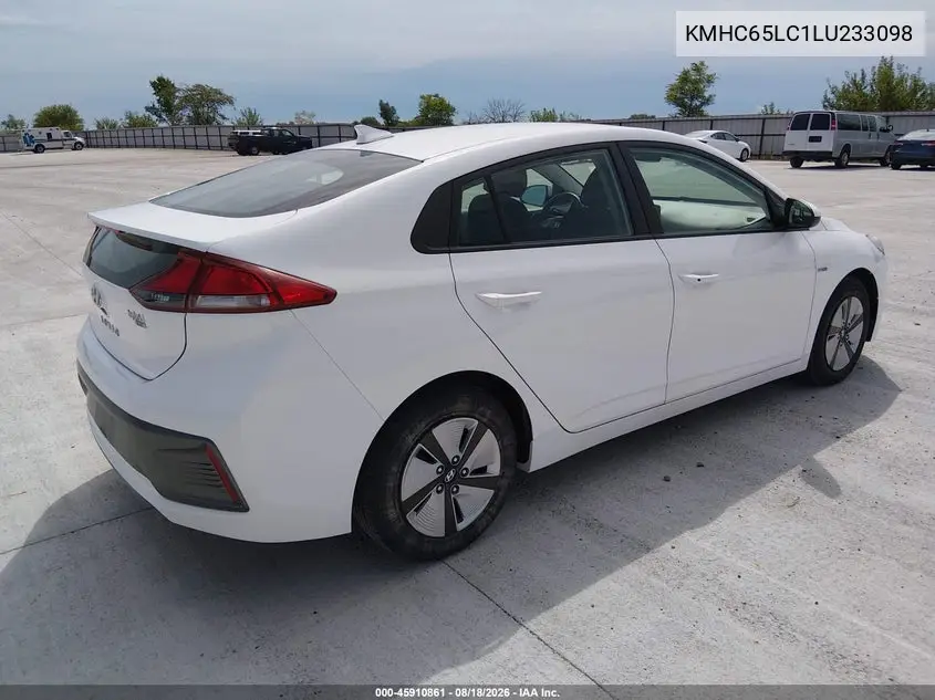2020 HYUNDAI IONIQ VIN KMHC65LC1LU233098 — фото 4