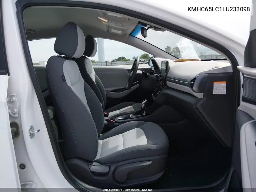 2020 HYUNDAI IONIQ VIN KMHC65LC1LU233098 — фото 5