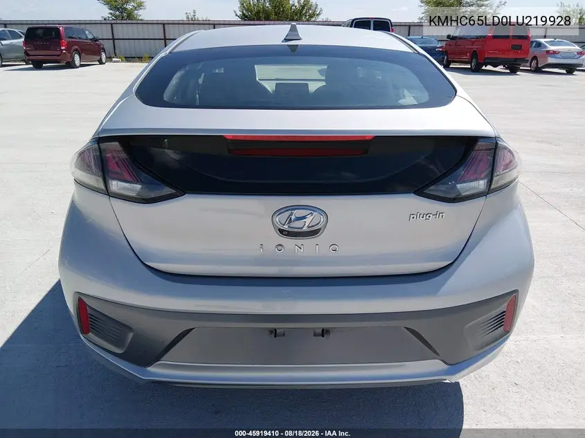 2020 HYUNDAI IONIQ VIN KMHC65LD0LU219928 — фото 21