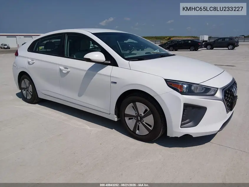 HYUNDAI IONIQ 2020, VIN KMHC65LC8LU233227