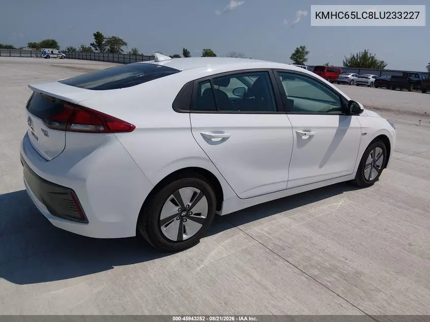 2020 HYUNDAI IONIQ VIN KMHC65LC8LU233227 — фото 4