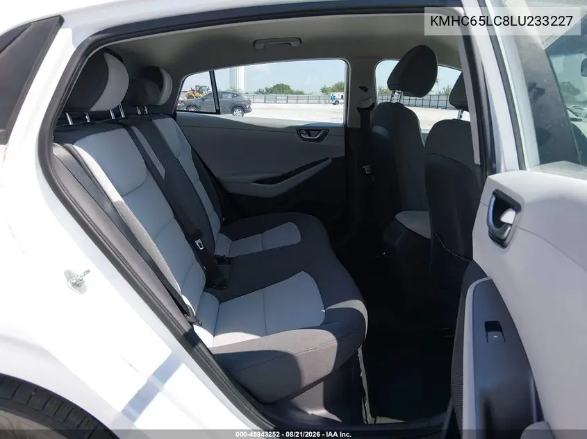 2020 HYUNDAI IONIQ VIN KMHC65LC8LU233227 — фото 8