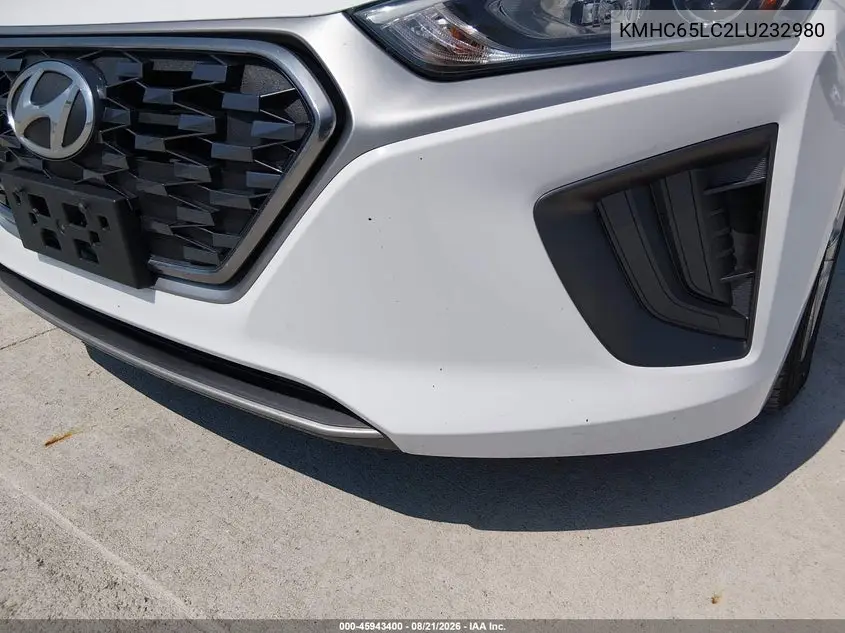 2020 HYUNDAI IONIQ VIN KMHC65LC2LU232980 — фото 12