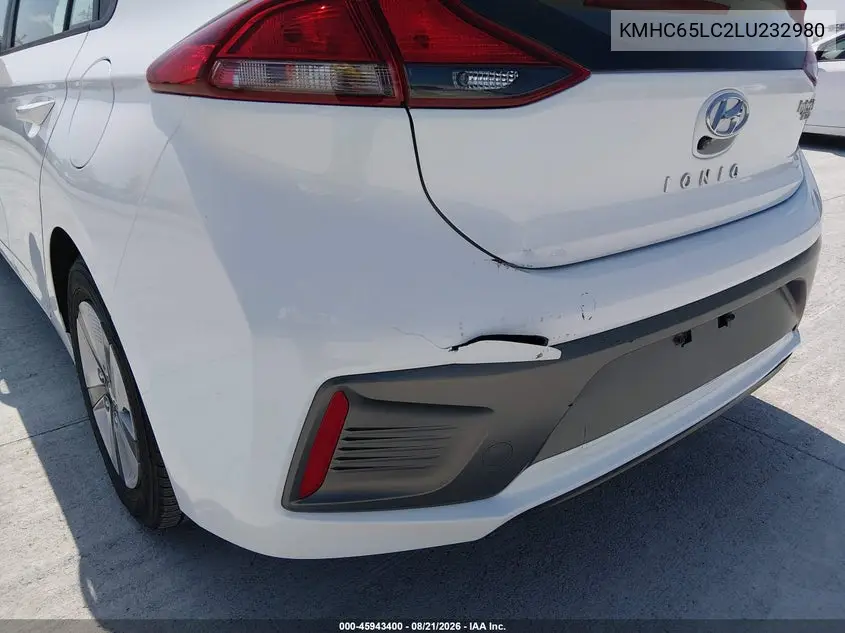 2020 HYUNDAI IONIQ VIN KMHC65LC2LU232980 — фото 13