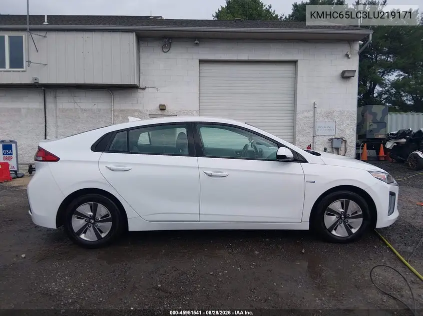 2020 HYUNDAI IONIQ VIN KMHC65LC3LU219171 — фото 13