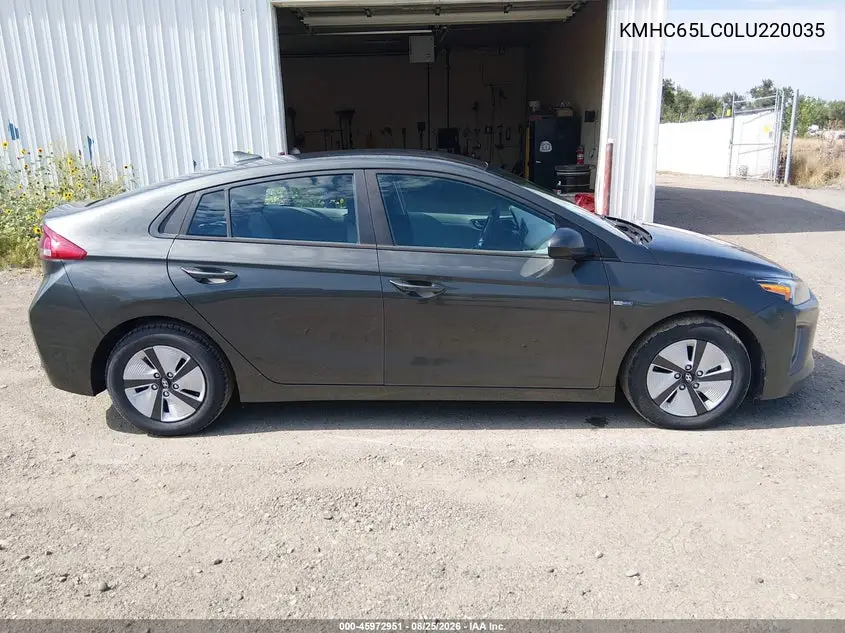 2020 HYUNDAI IONIQ VIN KMHC65LC0LU220035 — фото 17