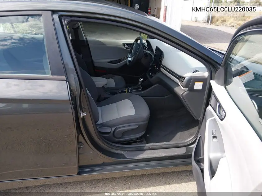 2020 HYUNDAI IONIQ VIN KMHC65LC0LU220035 — фото 5