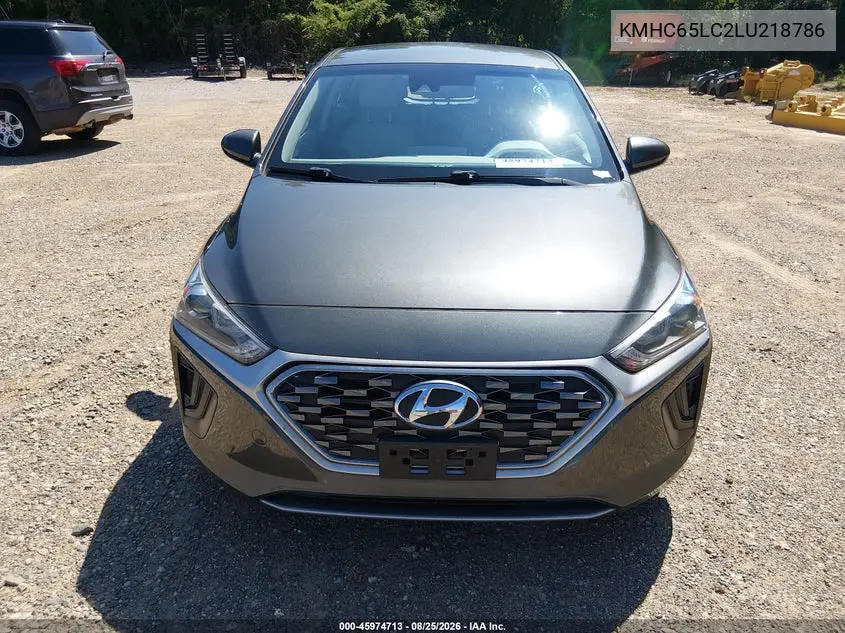 2020 HYUNDAI IONIQ VIN KMHC65LC2LU218786 — фото 17