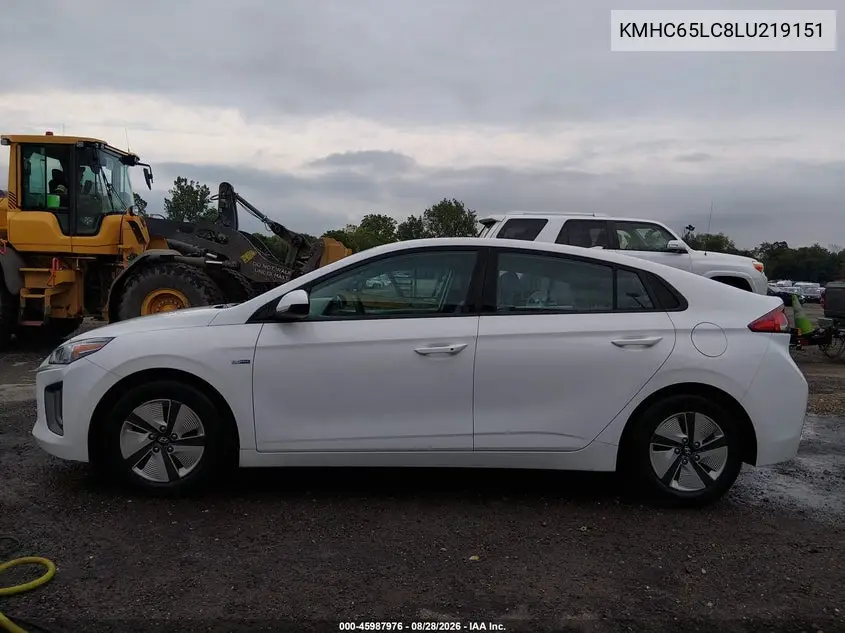 2020 HYUNDAI IONIQ VIN KMHC65LC8LU219151 — фото 16