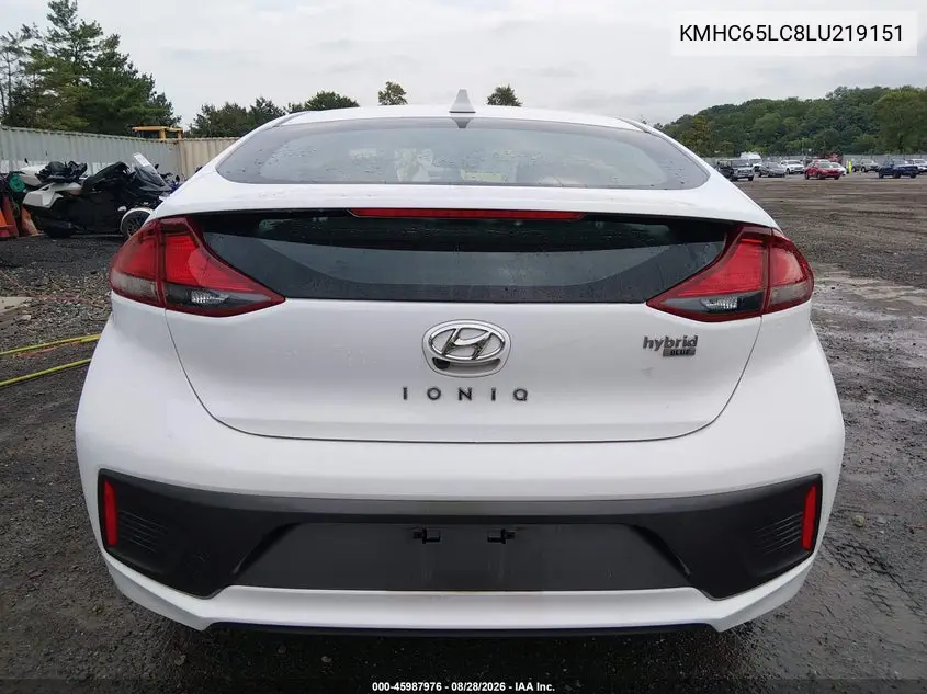 2020 HYUNDAI IONIQ VIN KMHC65LC8LU219151 — фото 18