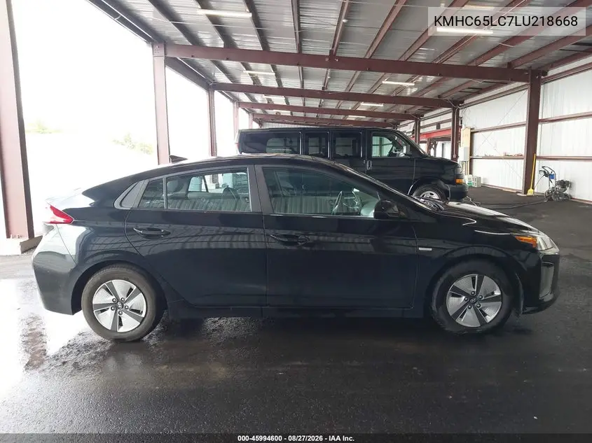 2020 HYUNDAI IONIQ VIN KMHC65LC7LU218668 — фото 18