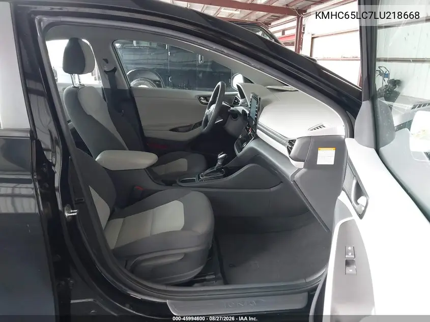2020 HYUNDAI IONIQ VIN KMHC65LC7LU218668 — фото 5